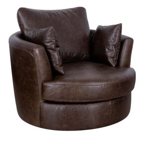 Luke Home Leather Chair at Peerless Furniture | Fairview Heights IL