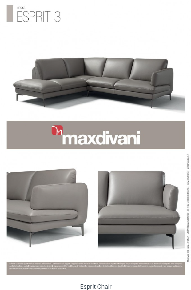 Beige upholstered armchair with curved arms, on dark wooden legs.