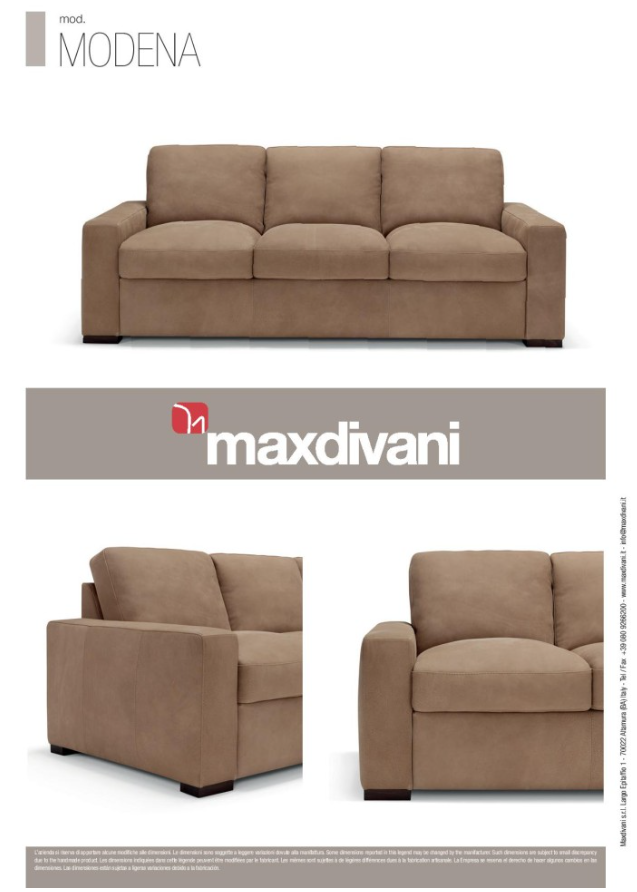 Beige three-seat sofa with square arms and back, against a white background.