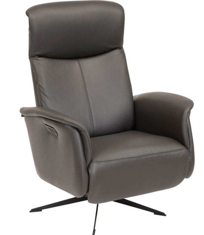 Hjort Knudsen Leather Chair for home office, livingroom and den | St Peters MO | Peerless Furniture