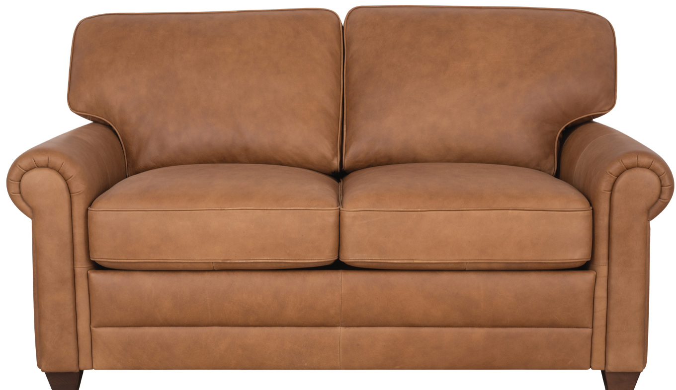Luke Home Andrew Leather Sofa |Peerless Furniture | STL