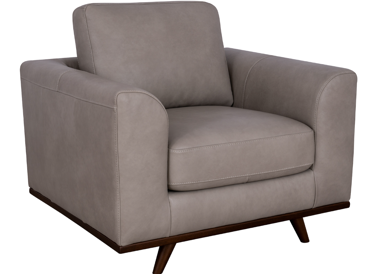Luke Home Iris Leather Sofa |Peerless Furniture |STL