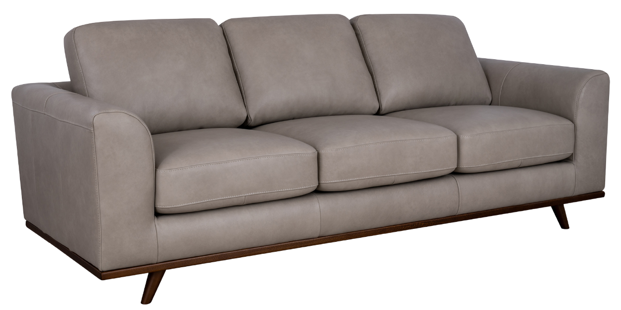 Luke Home Iris Leather Sofa |Peerless Furniture |STL