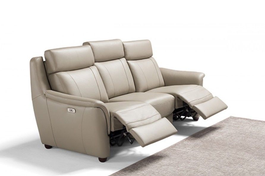 Maxdivani Affogato leather reclining sofa | Peerless Furniture | Fairview Heights IL