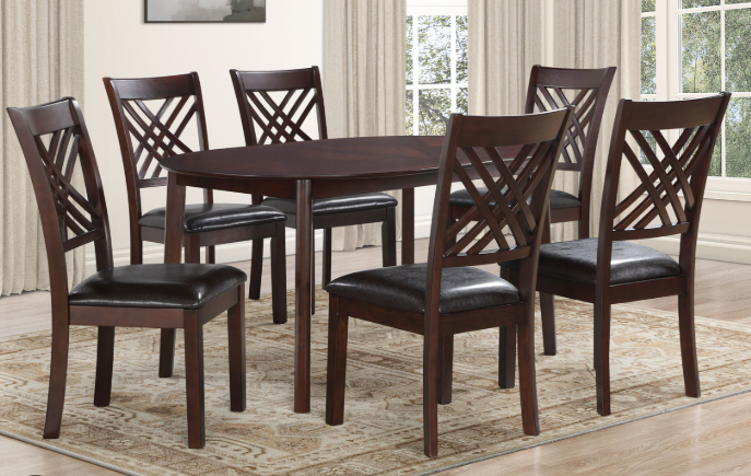 Steve Silver Adrian Oval Dining Room Table at Peerless Furniture STL