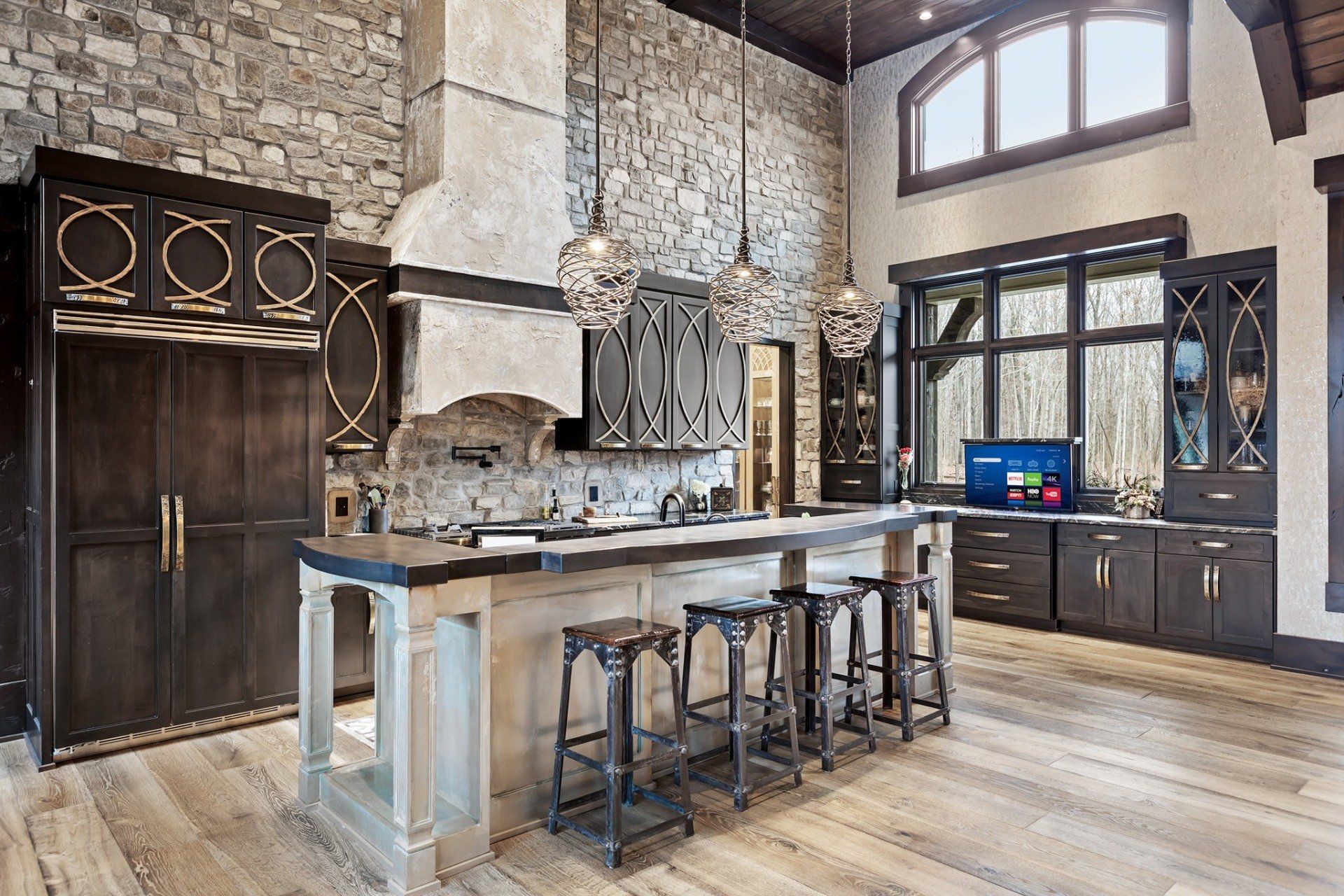 Elegant and modern kitchen — Montgomery, IN — Unique Woodworx LLC