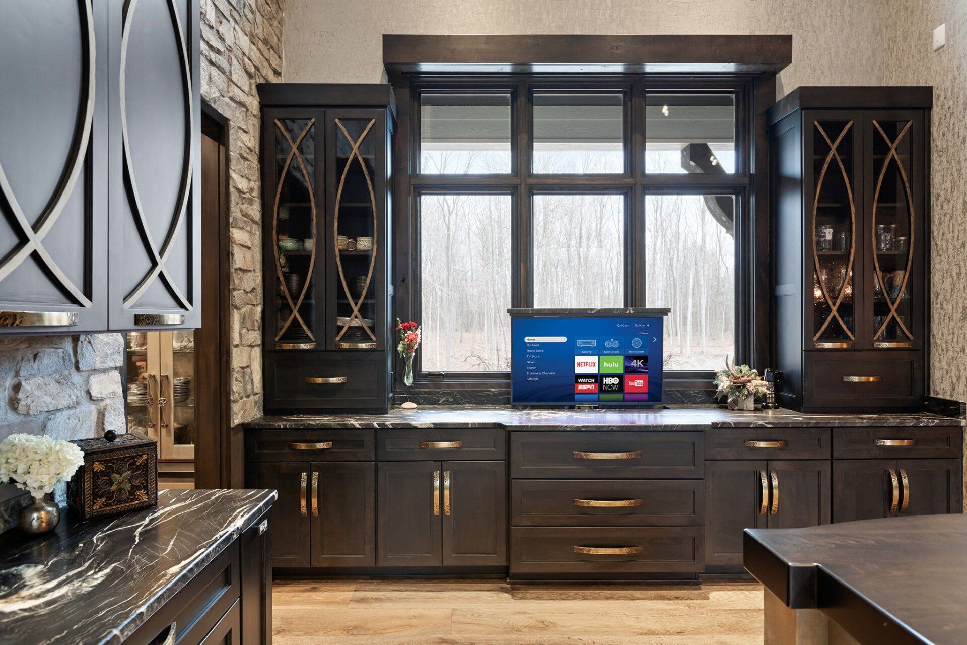 Large brown furniture — Montgomery, IN — Unique Woodworx LLC