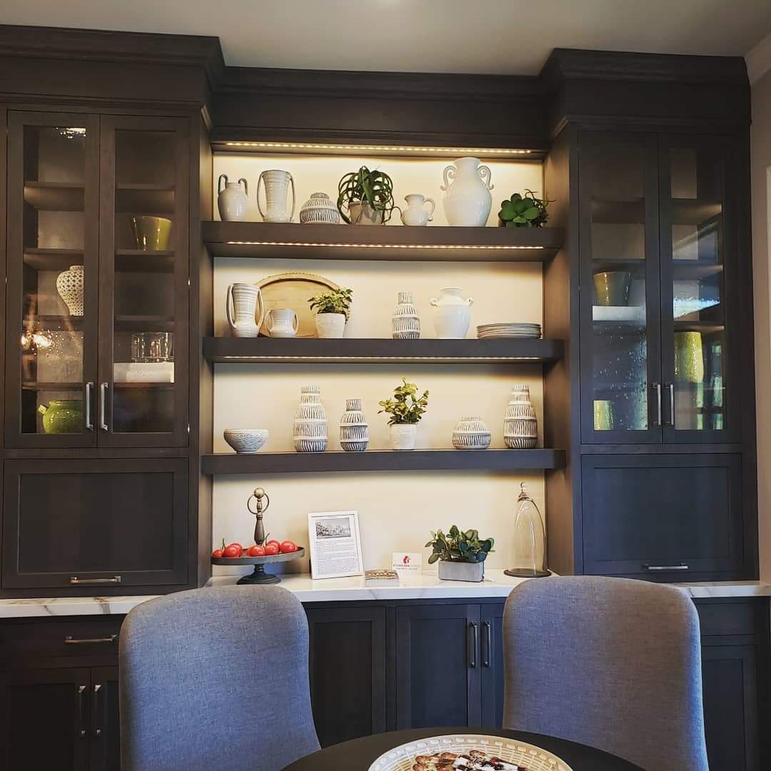 Large table with cabinets — Montgomery, IN — Unique Woodworx LLC