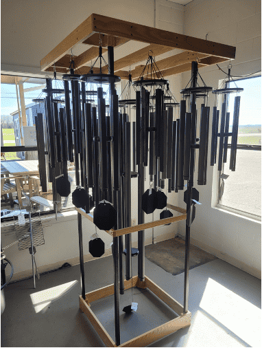 Amish Metal Windchimes River Valley Shed Dardanelle AR