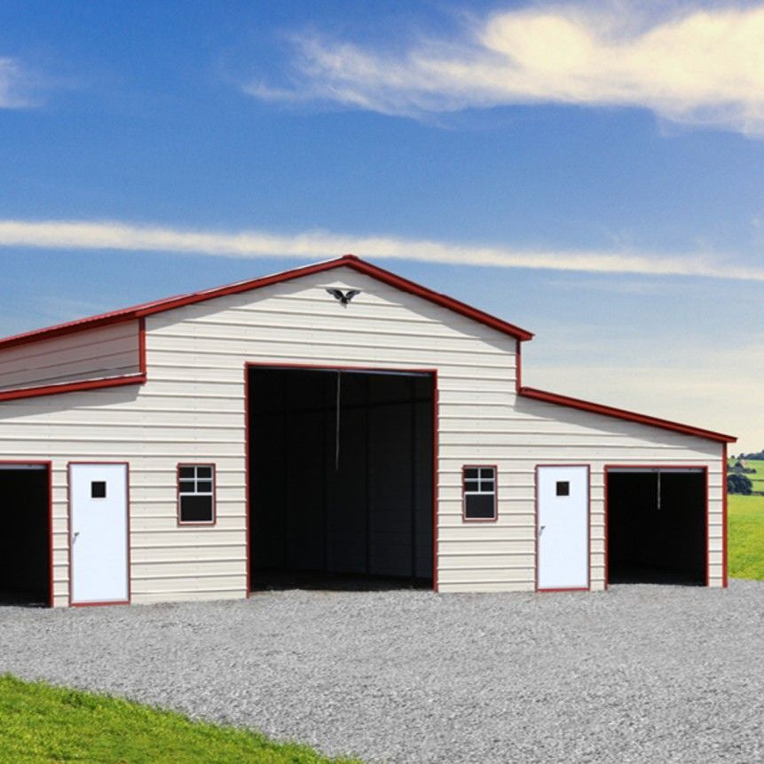 Metal Carport Fabrication Garage Door River Valley Shed Dardanelle AR