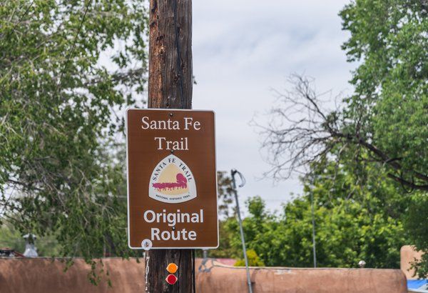 Santa Fe Trail Sign