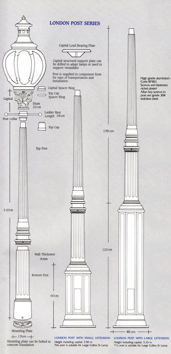 street lamp line art