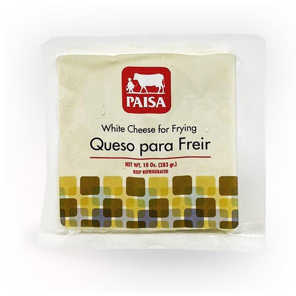 A package of white cheese for frying queso para freir