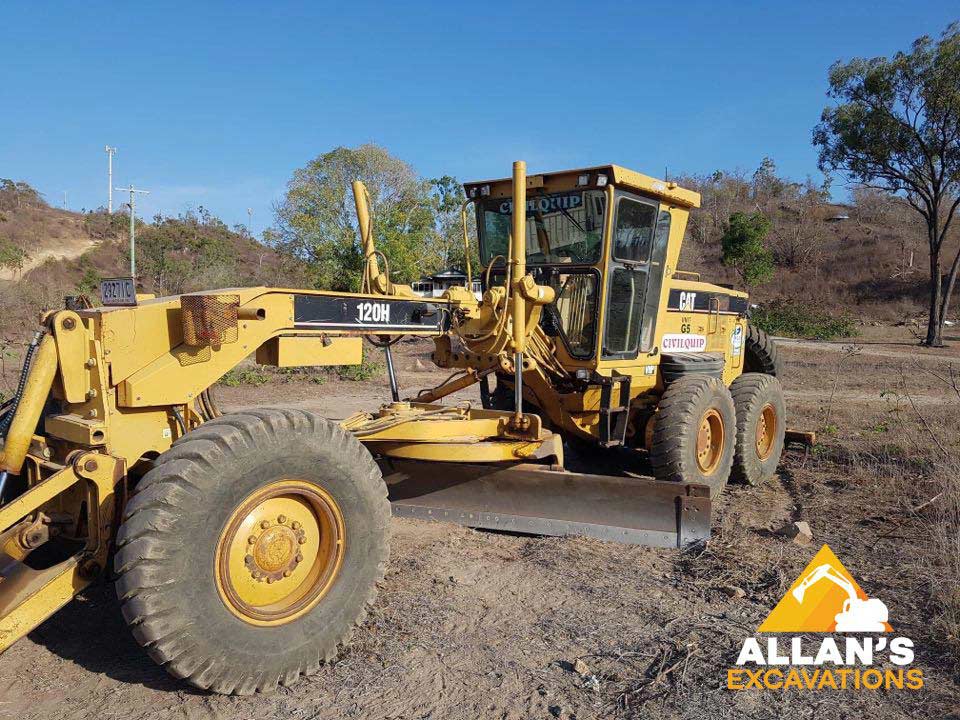 CAT Excavator — Excavator Hire in Townsville QLD