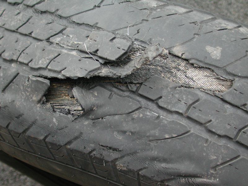 Ripped Tyre — Cheap Tyres Gold Coast, QLD