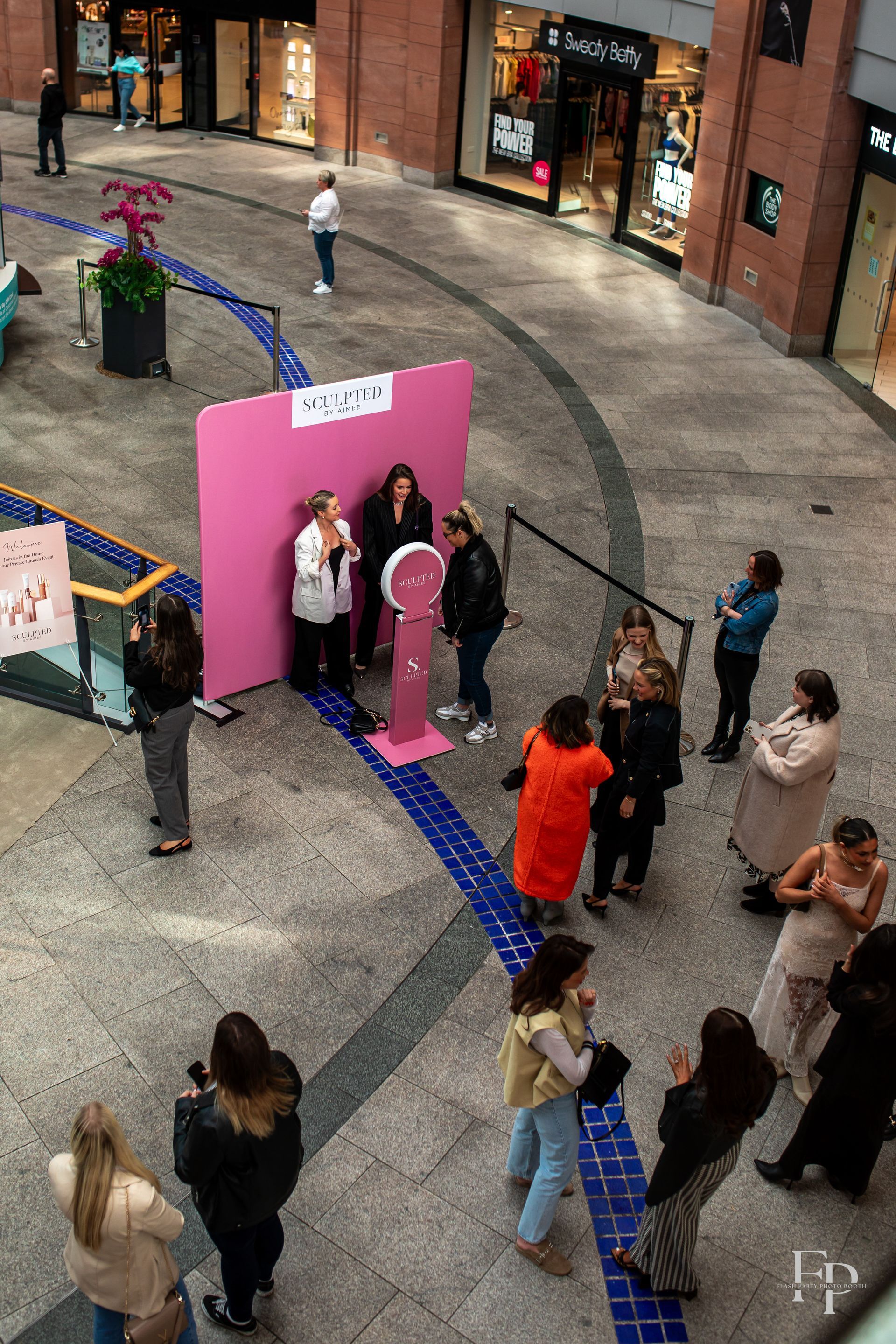 Adding a personalized touch to the Atlanta corporate activation with our Selfie Photo Booth.