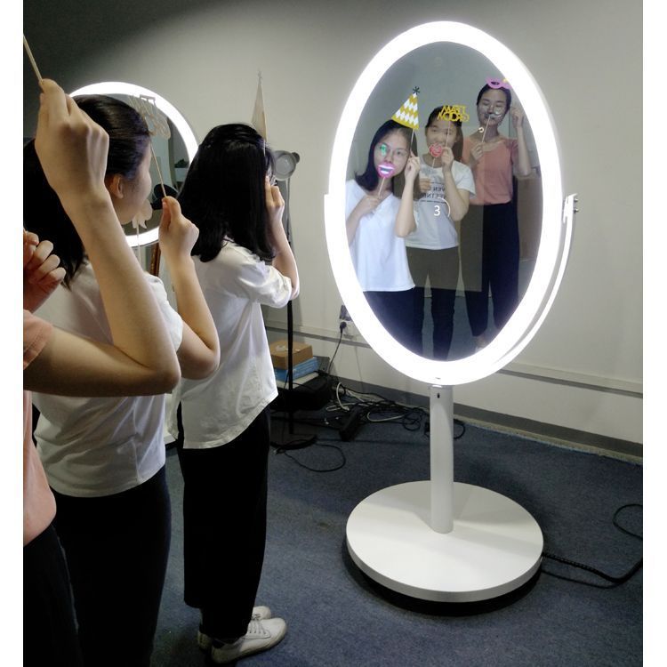 rent an oval mirror photo booth in midland-odessa for your party or event in TX