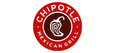 A chipotle mexican grill logo with a chili pepper in a red circle.