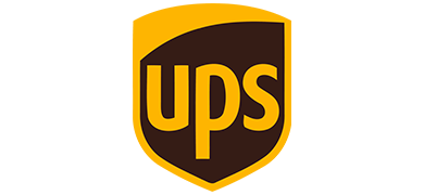 The ups logo is on a white background.