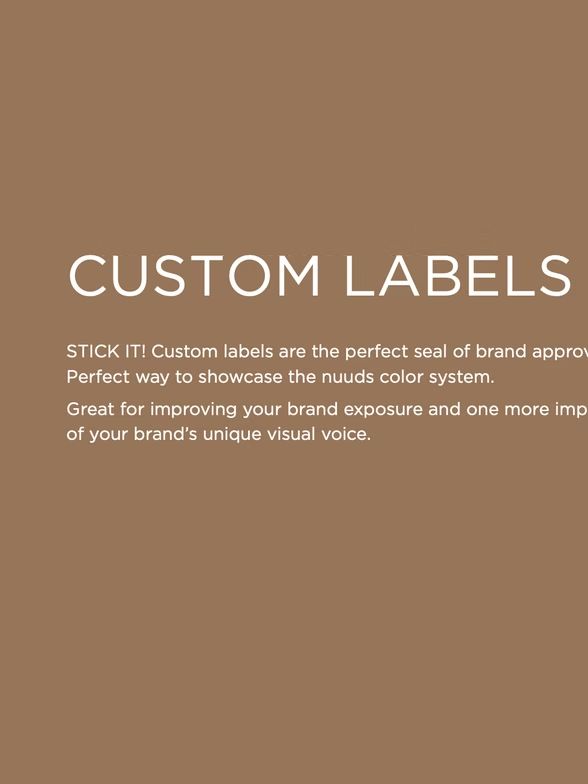 Brown background with white text: 