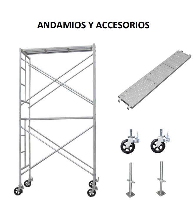 Andamios y accesorios
