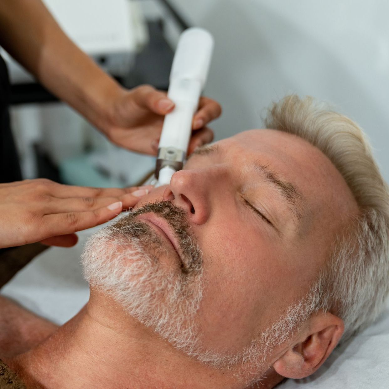 Laser Therapy Treatment for Men — Savannah, GA — The Smile & Face Company