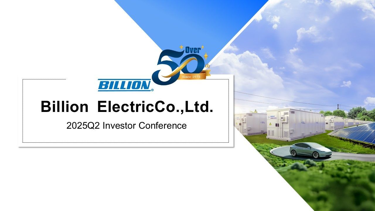 Billion Group 2025 Q2 Investor Conference Press Release