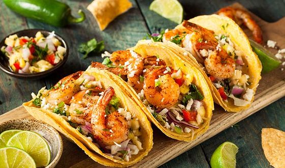 Spicy Shrimp Tacos — Mexican Restaurants in Sedalia, MO
