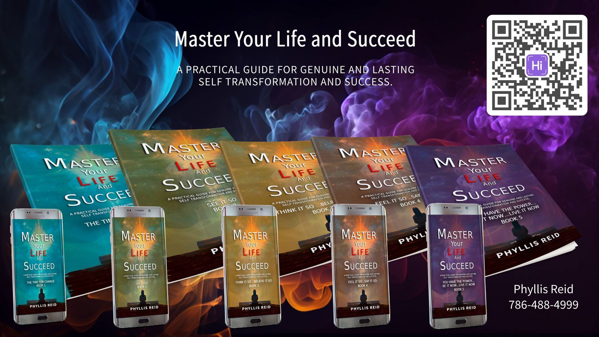 An advertisement for a book called master your life and succeed.