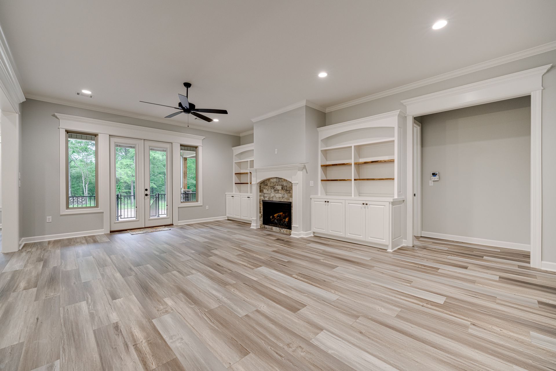 Custom home build by Breeding Construction in Central Arkansas.