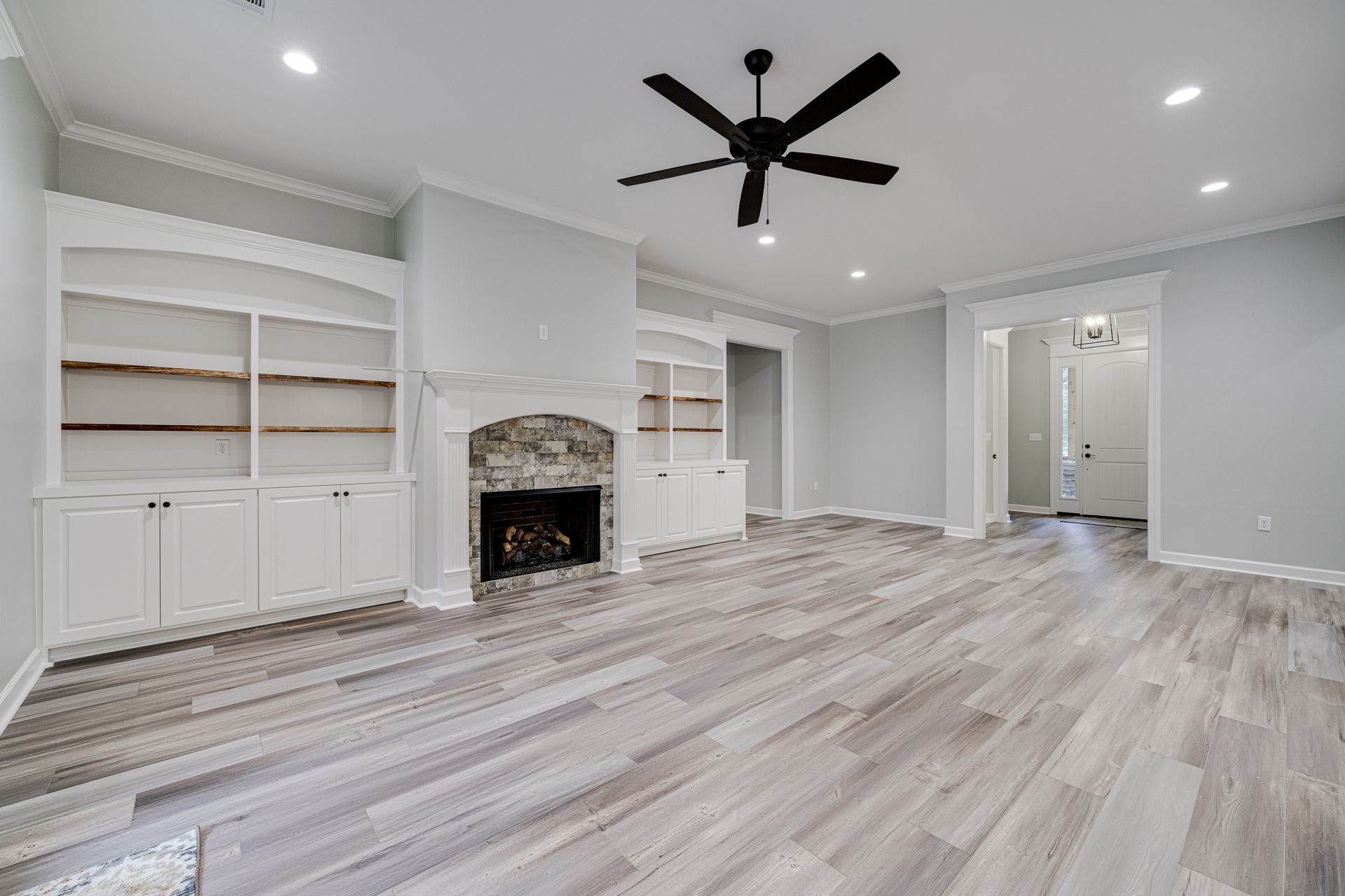 Custom home build by Breeding Construction in Central Arkansas.