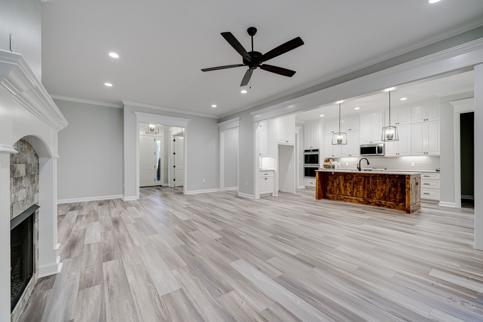 Custom home build by Breeding Construction in Central Arkansas.