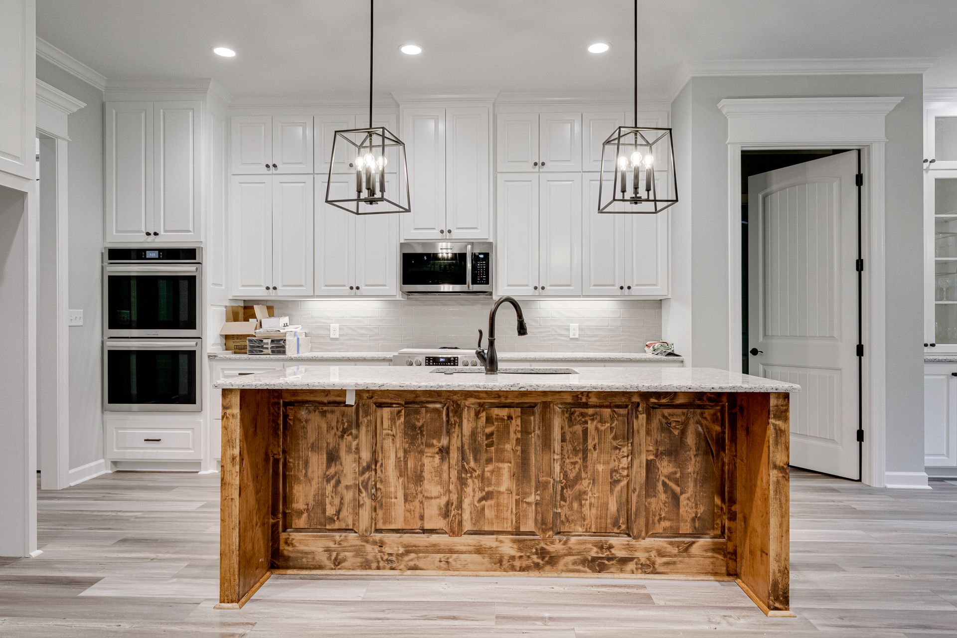 Custom home build by Breeding Construction in Central Arkansas.