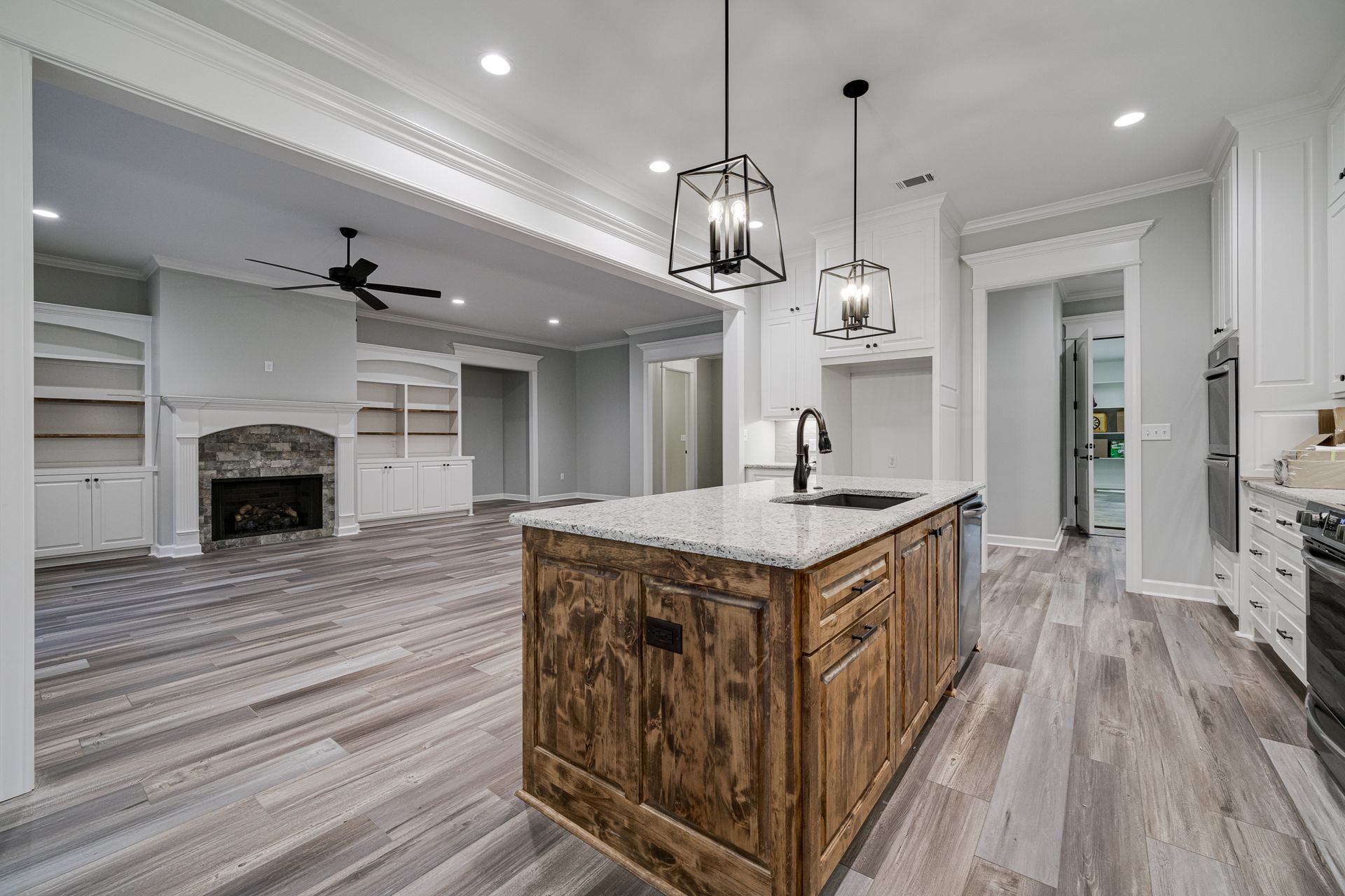 Custom home build by Breeding Construction in Conway, AR