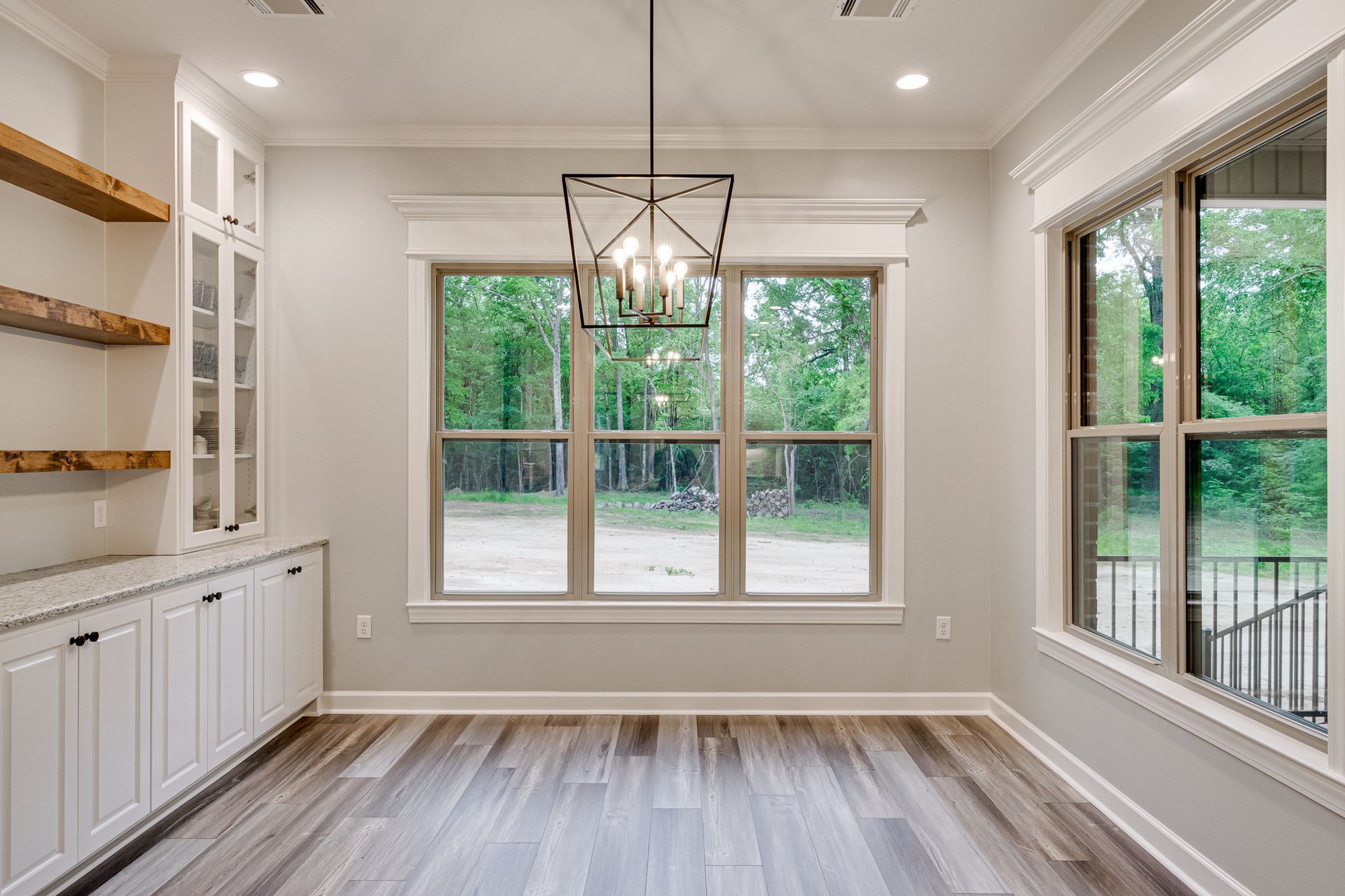 Custom home build by Breeding Construction in Central Arkansas.