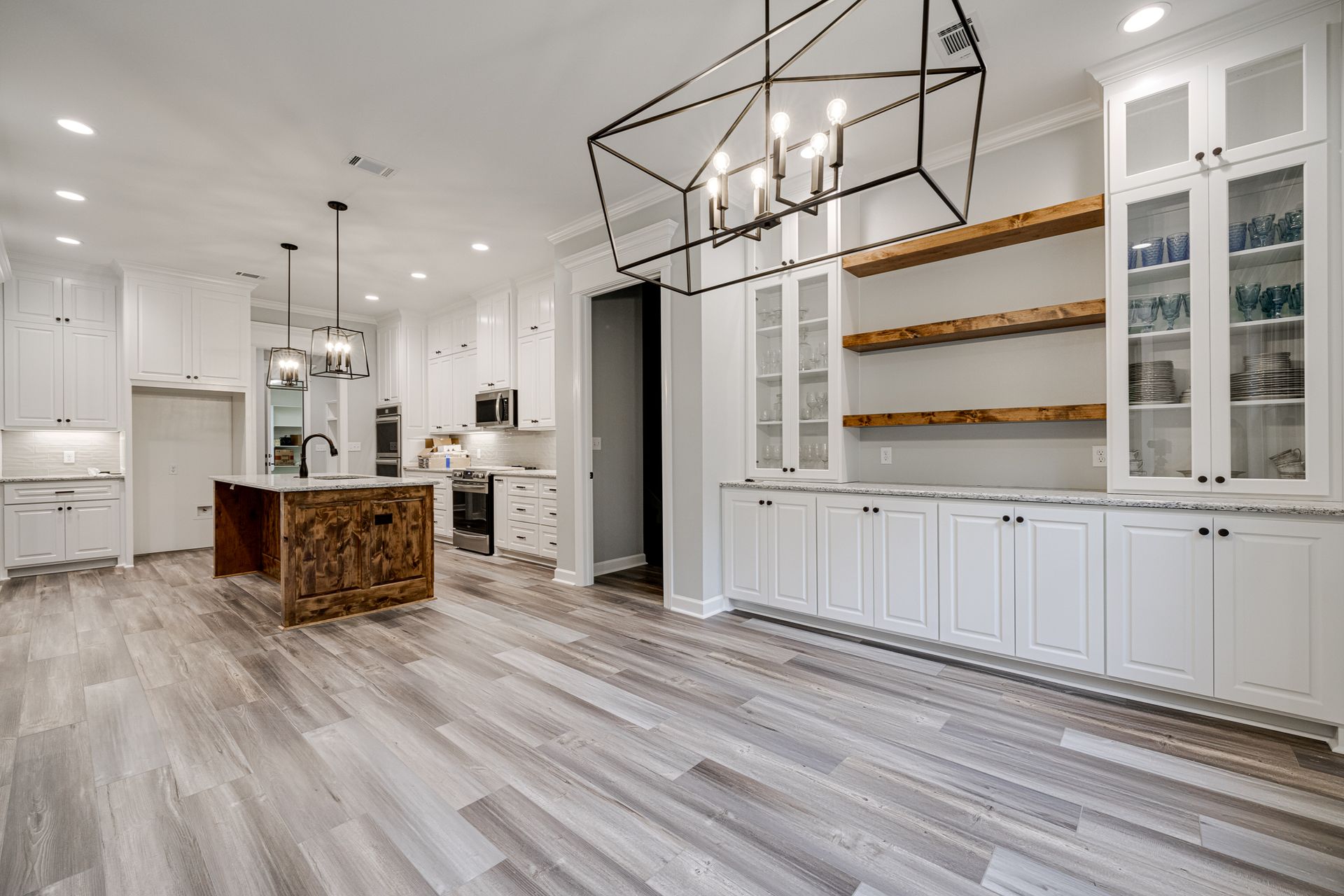 Custom home build by Breeding Construction in Central Arkansas.