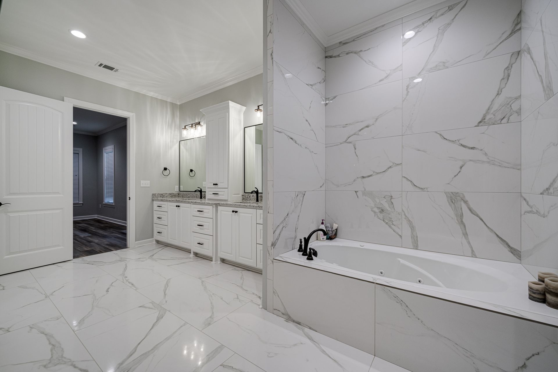 Custom home build by Breeding Construction in Conway, AR