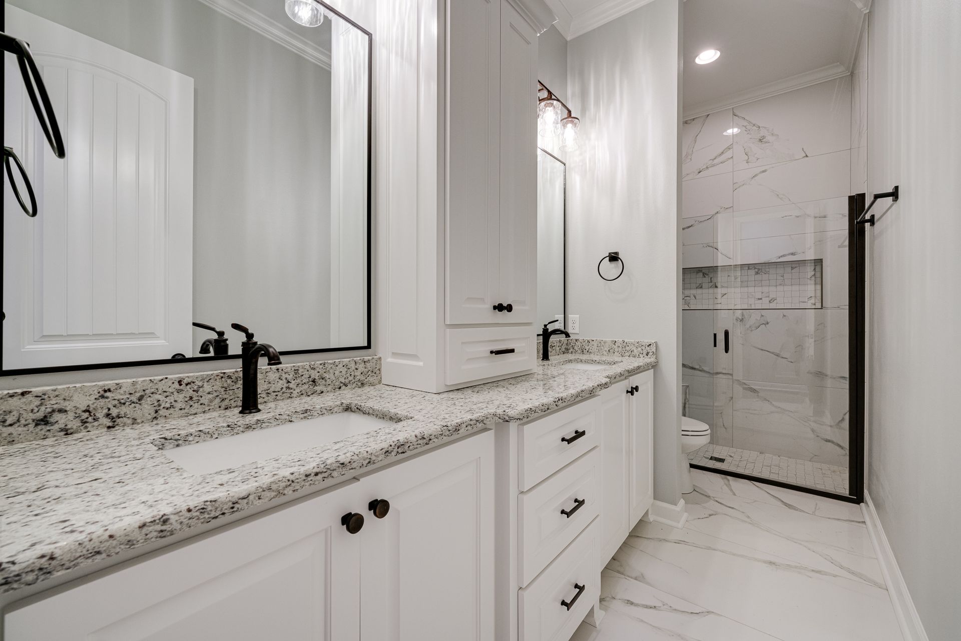 Custom home build by Breeding Construction in Central Arkansas.