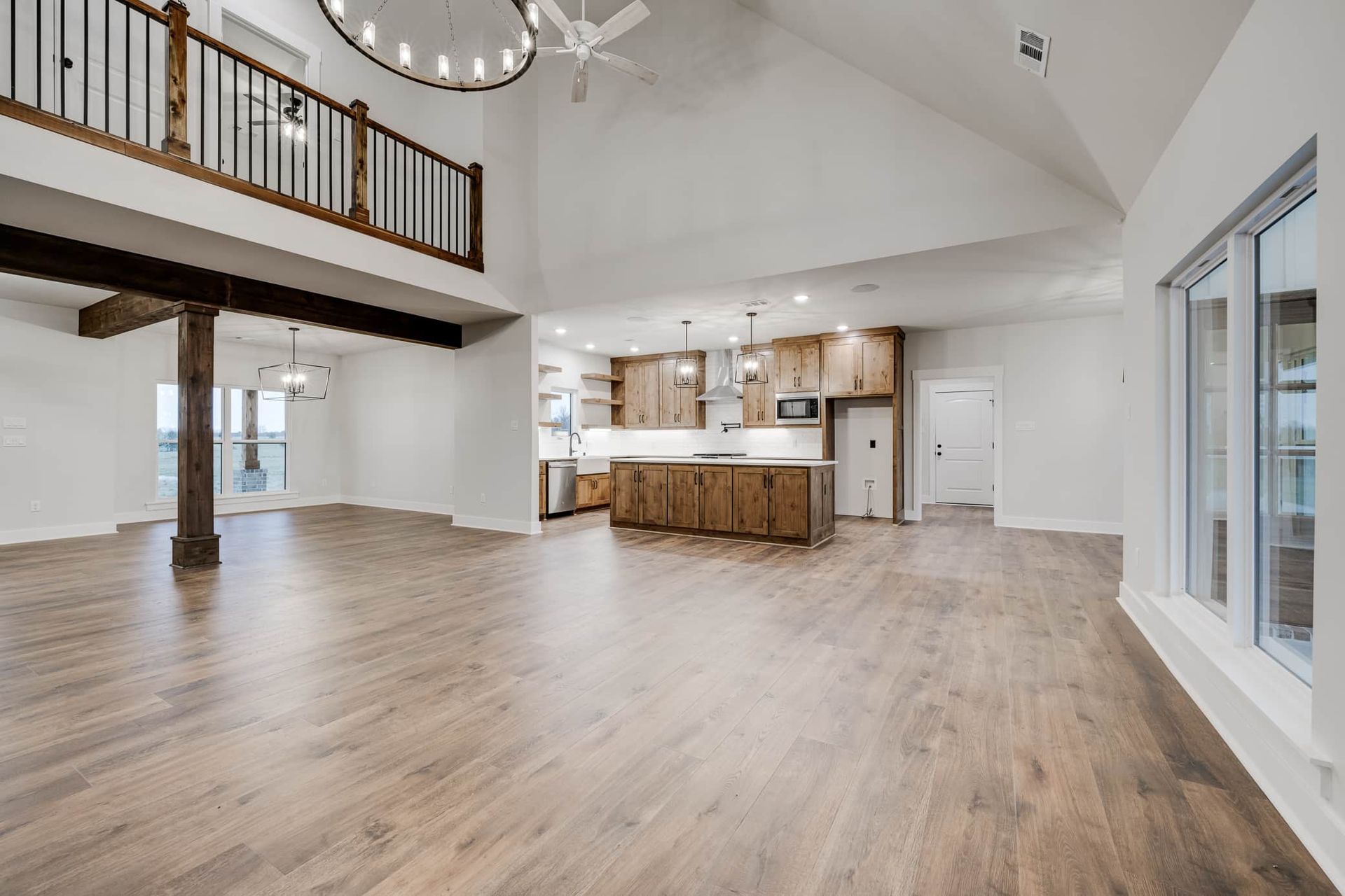 Custom home build by Breeding Construction in Central Arkansas.