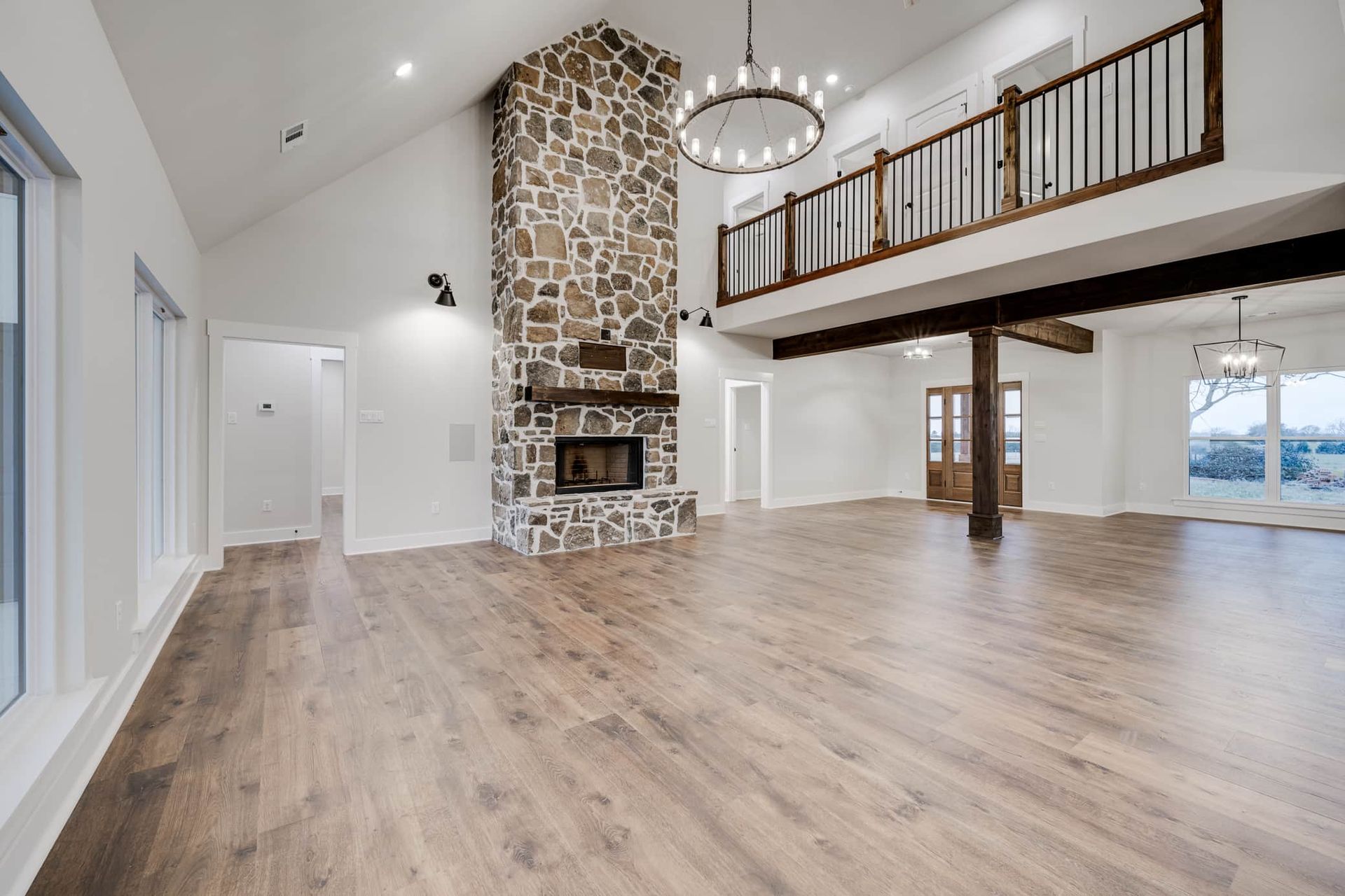 Custom home build by Breeding Construction in Central Arkansas.