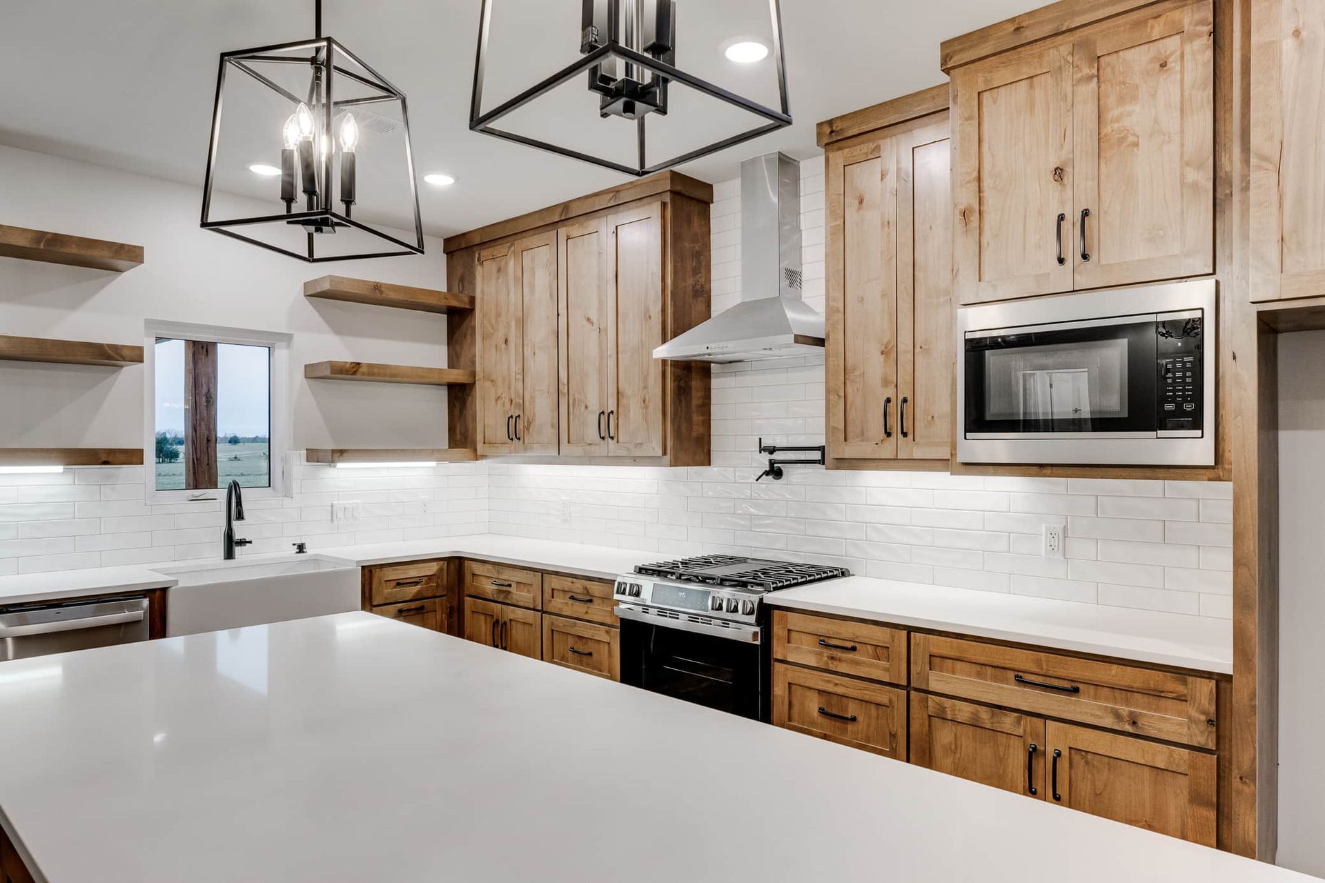 Custom home build by Breeding Construction in Central Arkansas.