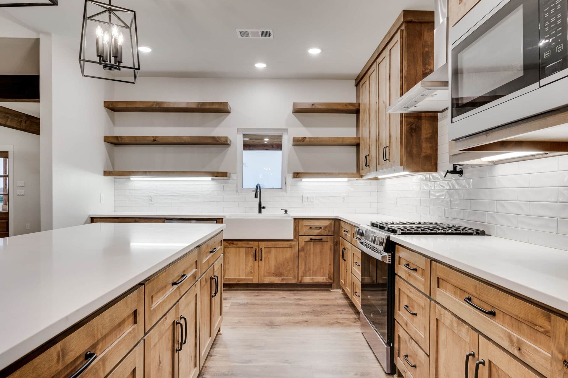 Custom home build by Breeding Construction in Central Arkansas.