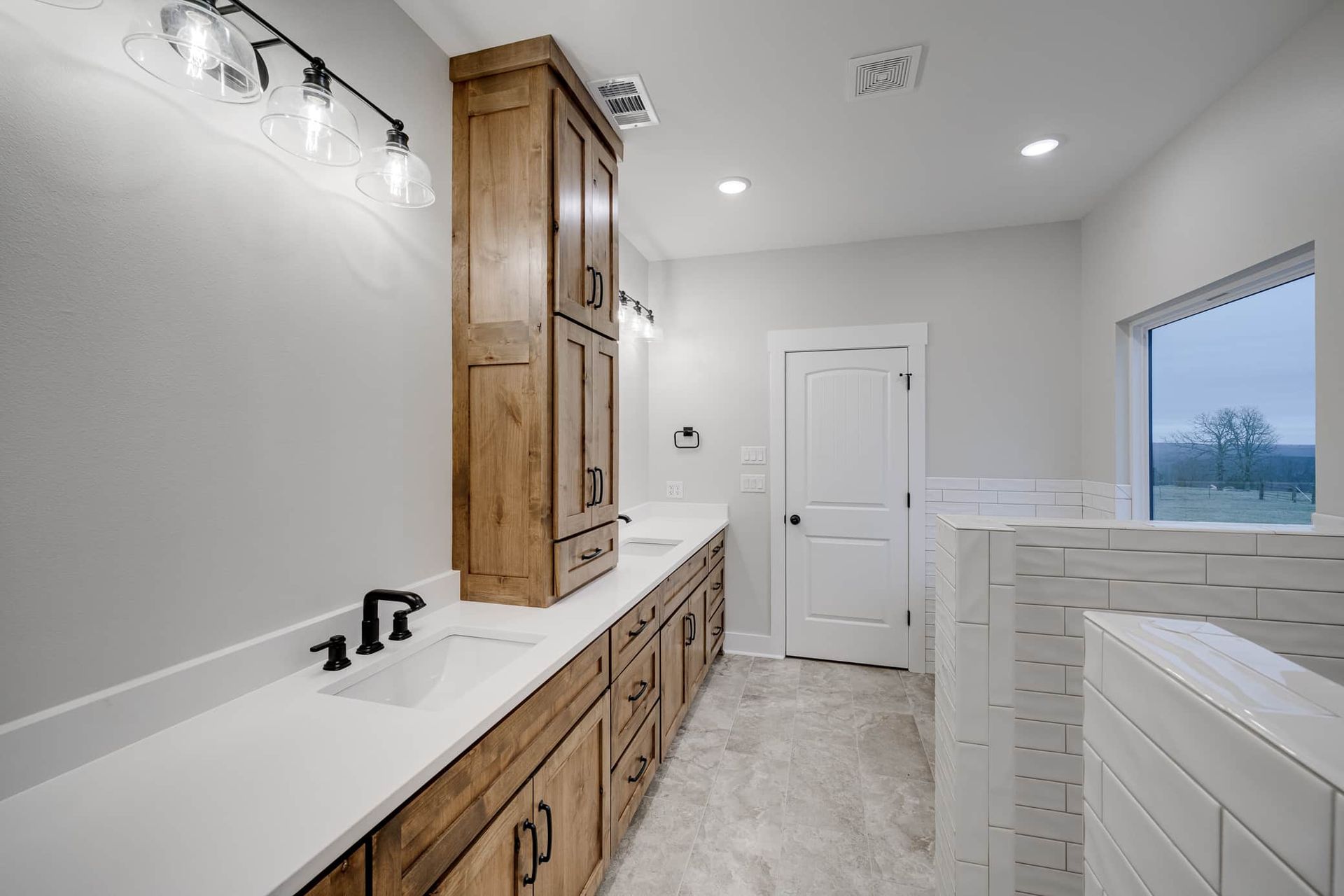 Custom home build by Breeding Construction in Central Arkansas.