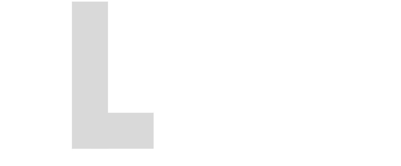 Een lichtgrijze hoofdletter 