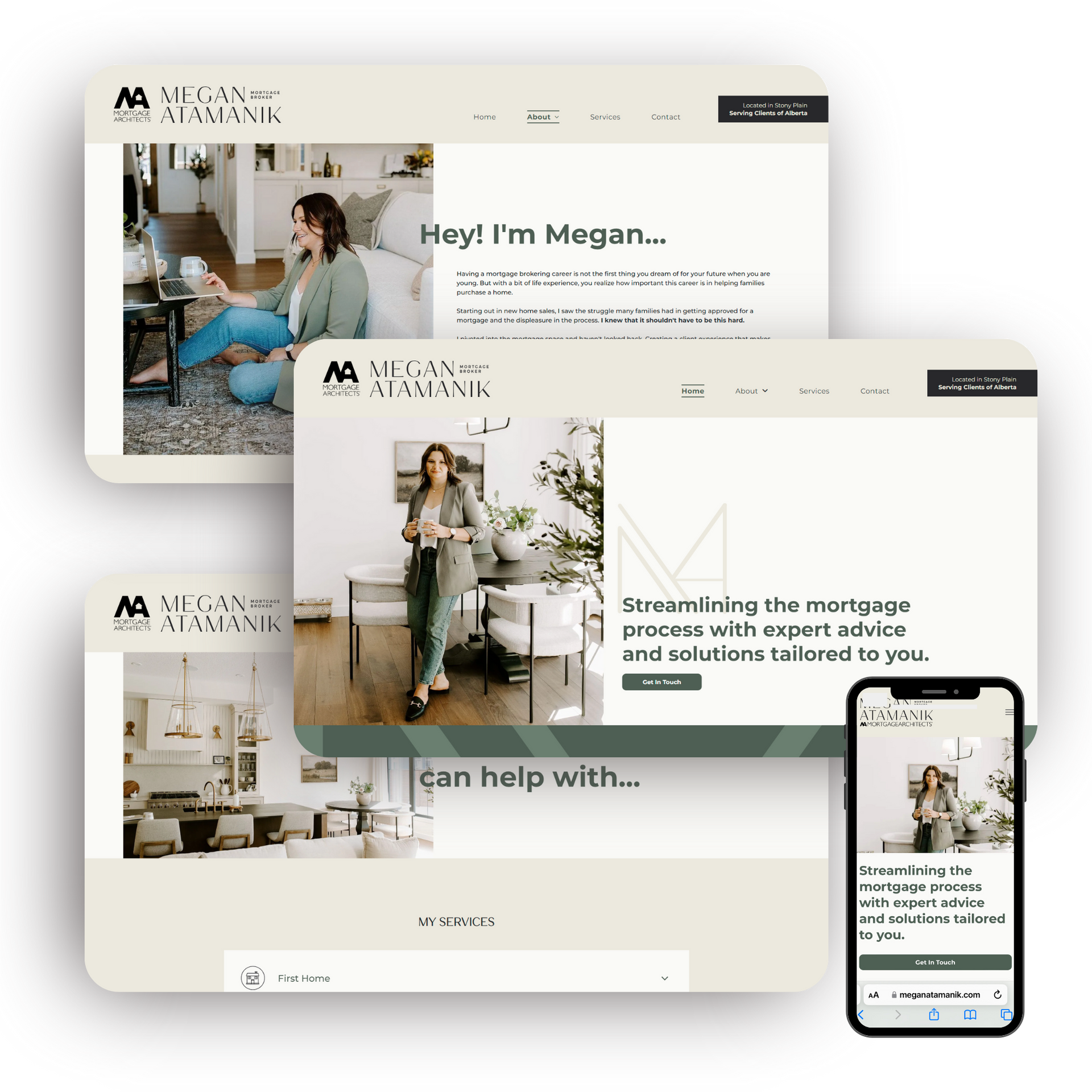 A woman is sitting on a couch talking on a cell phone.