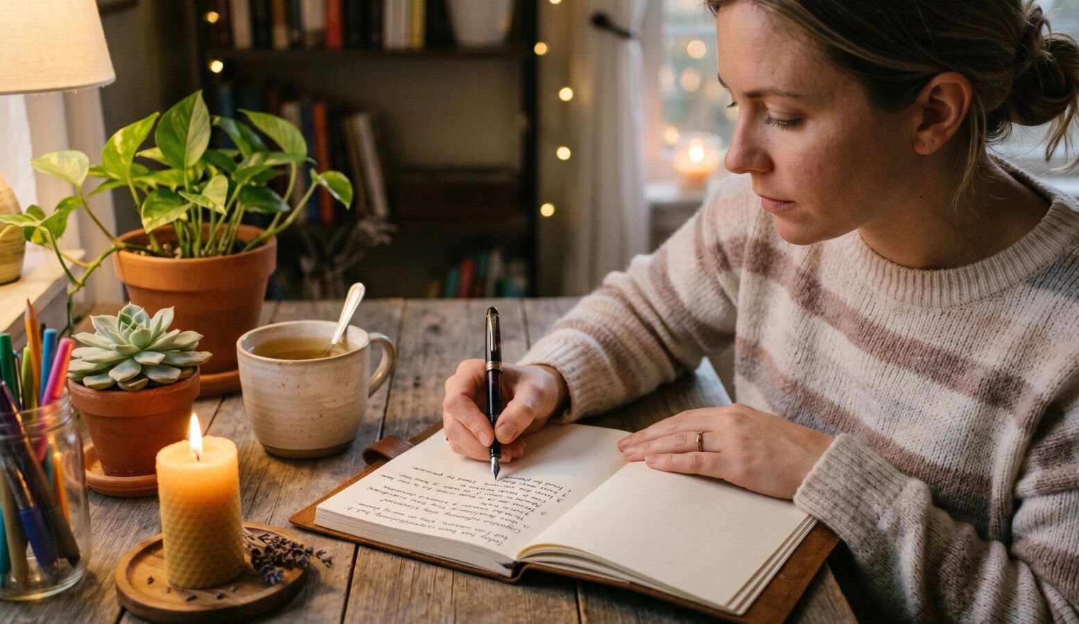 Journaling and Cognitive Techniques: Writing to Express Emotions and Challenge Negative Thoughts
