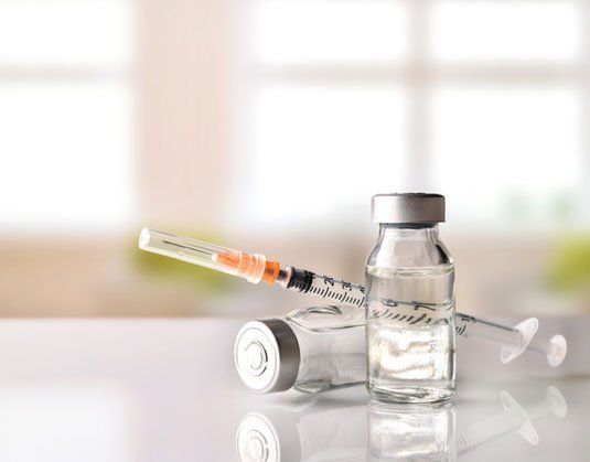 Clean syringe and liquid medicine - Fitpack Needles in Camden North Haven, NSW