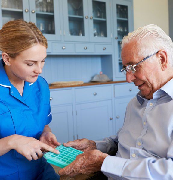 Pharmacist point out medication for elderly - Home Medication Reviews in Camden North Haven, NSW