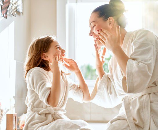 Mother and daughter skincare exercise- Health & Beauty Products in Camden North Haven, NSW