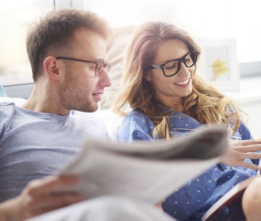Couple both with glasses - Health & Beauty Products in Camden North Haven, NSW